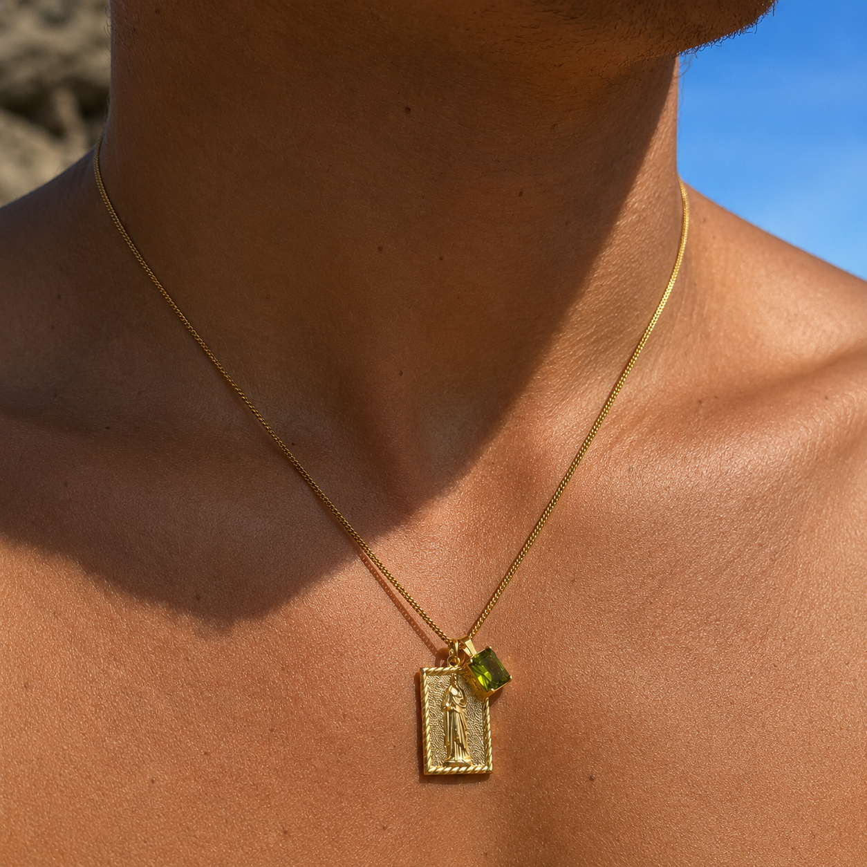 Santina Gold Pendant