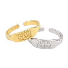 Tutto Passa Ring - Signet