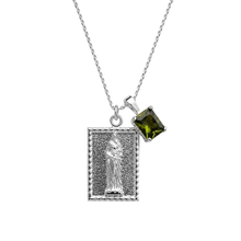 Santina Silver Pendant