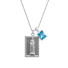 Santina Silver Pendant