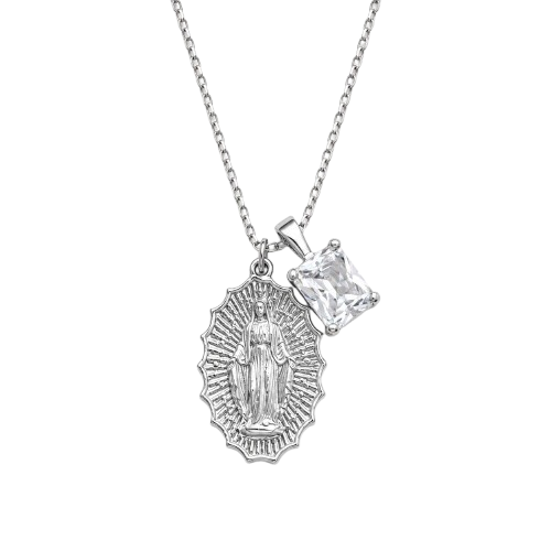 Mother Silver Pendant