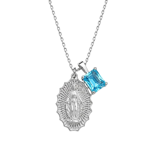 Mother Silver Pendant