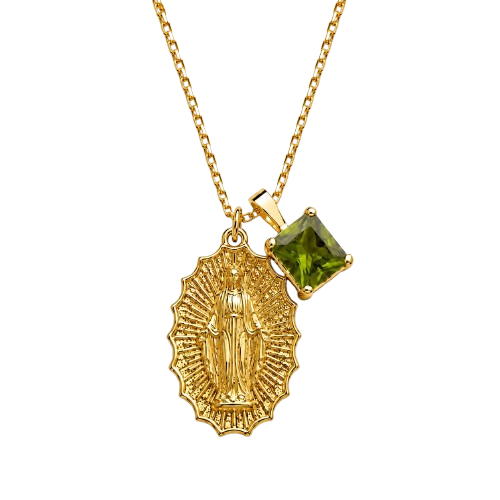 Mother Gold Pendant