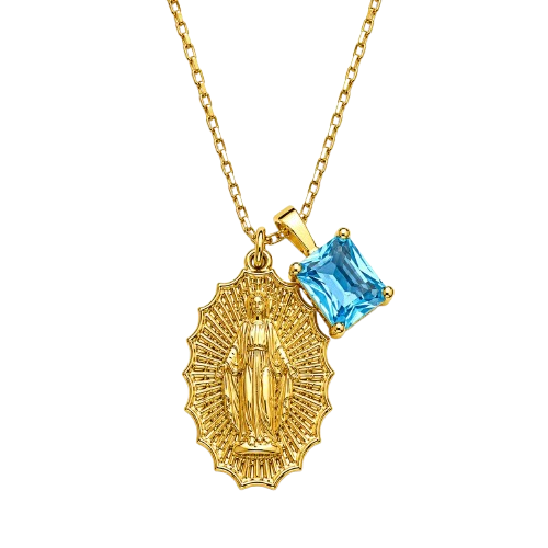 Mother Gold Pendant