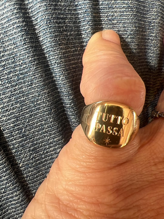 Tutto Passa Ring - Bold